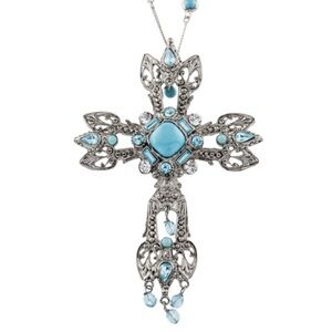 Dolce & Gabbana Necklace Silver & Turquoise
